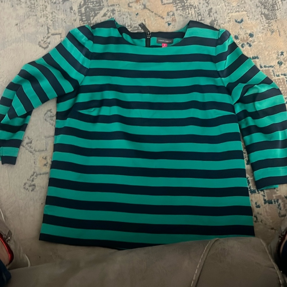 Striped Shirt with 3/4 length sleeves